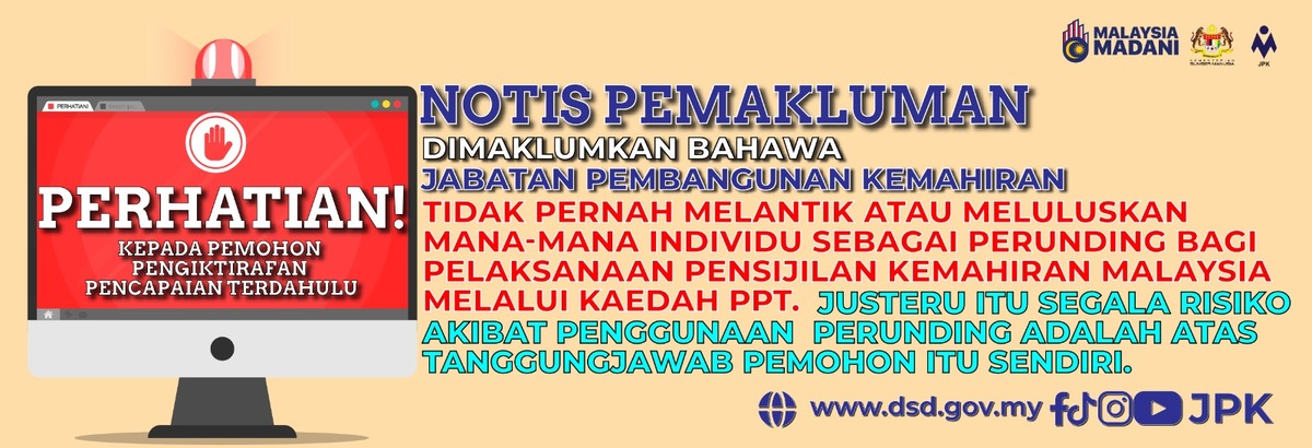 Banner Lantikan Perunding PPT