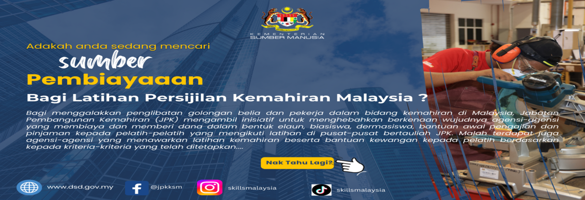 Banner Agensi Pembiayaan Latihan SKM 2023