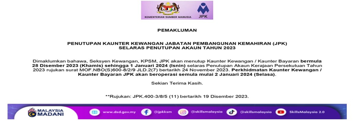 banner tutup kaunterdec2023